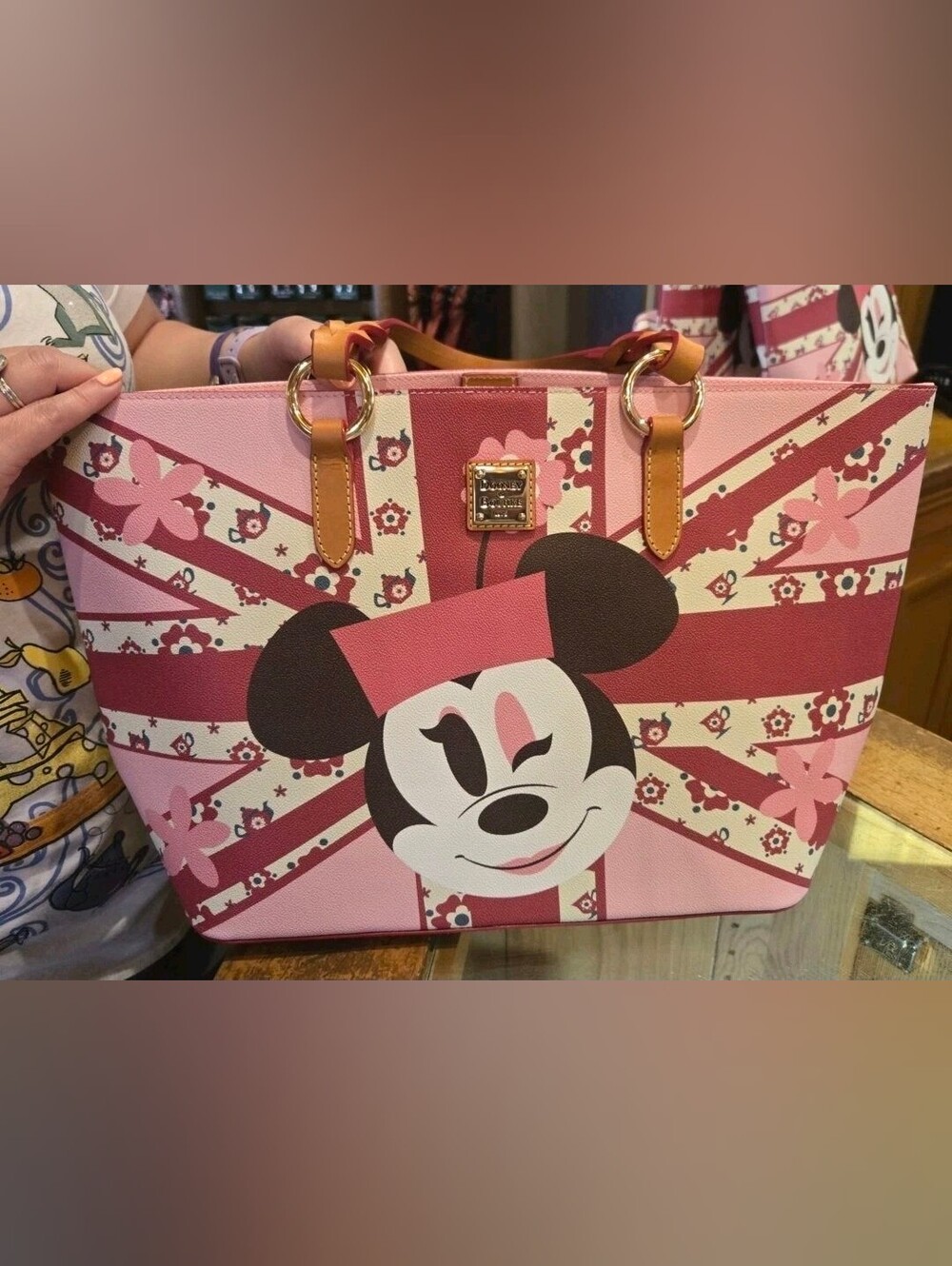 Disney Parks Disney WorldMinnie Mouse United Kingdom by Dooney & Bourke Tote
